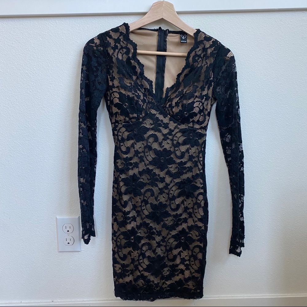 Windsor Lace Long Sleeve Dress